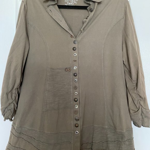 Buddha long sleeve tunic - Picture 1 of 5